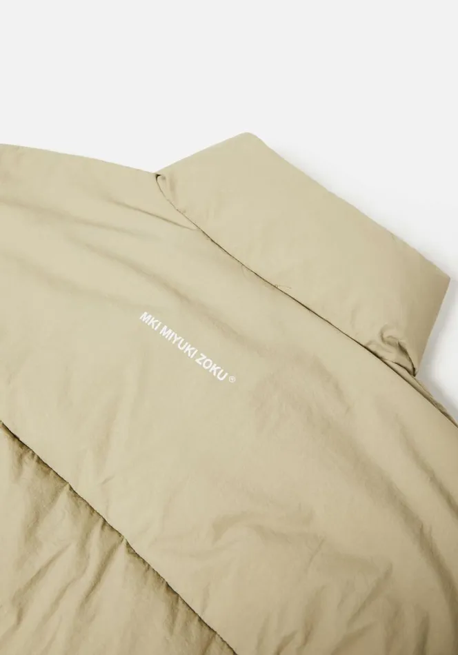 Shop MKI BUBBLE JACKET Khaki MKI MIYUKI ZOKU Outerwear