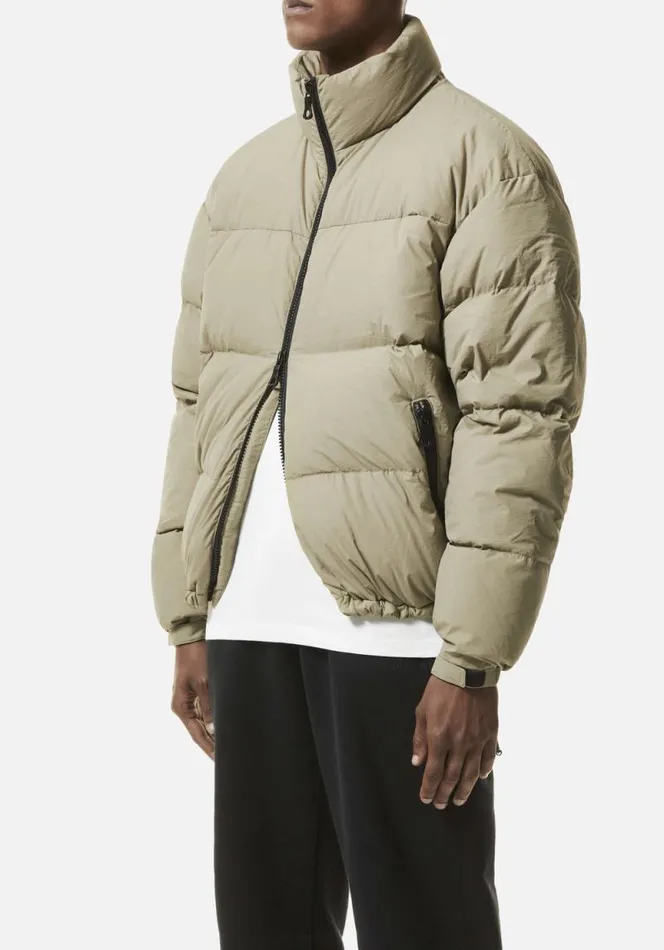 Shop MKI BUBBLE JACKET Khaki MKI MIYUKI ZOKU Outerwear
