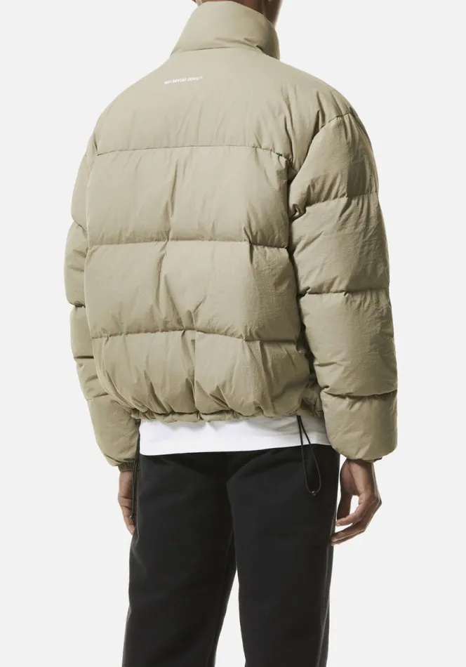 Shop MKI BUBBLE JACKET Khaki MKI MIYUKI ZOKU Outerwear