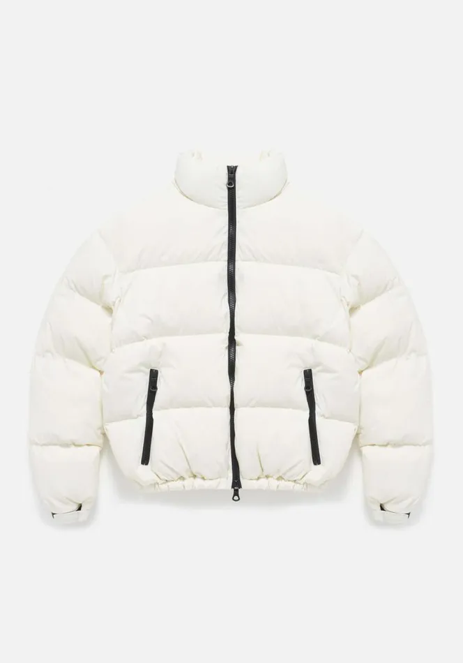Shop MKI BUBBLE JACKET Off White MKI MIYUKI ZOKU Outerwear