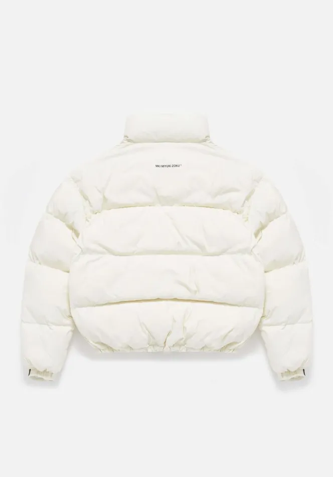 Shop MKI BUBBLE JACKET Off White MKI MIYUKI ZOKU Outerwear