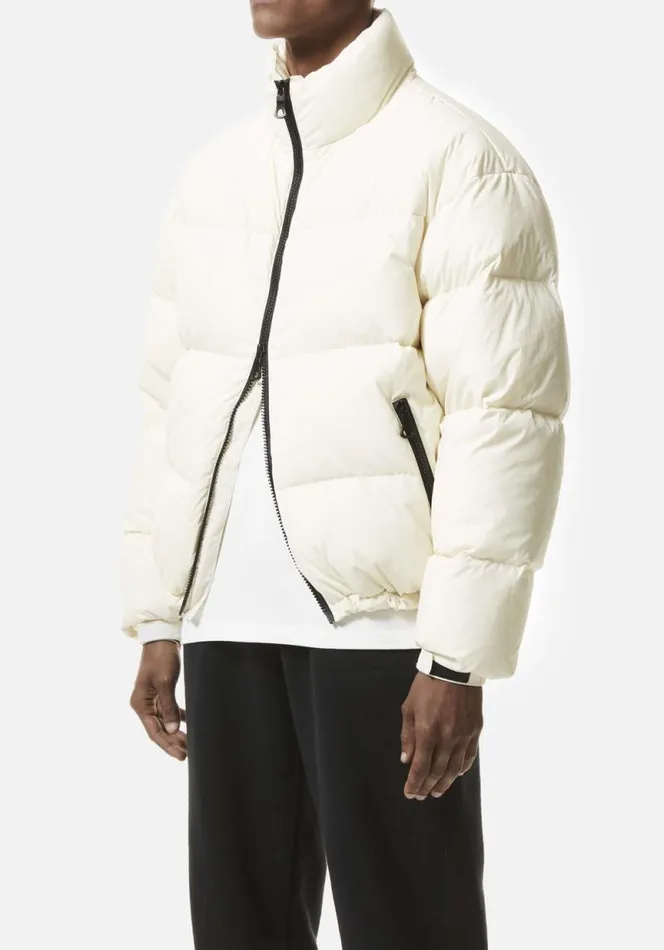 Shop MKI BUBBLE JACKET Off White MKI MIYUKI ZOKU Outerwear