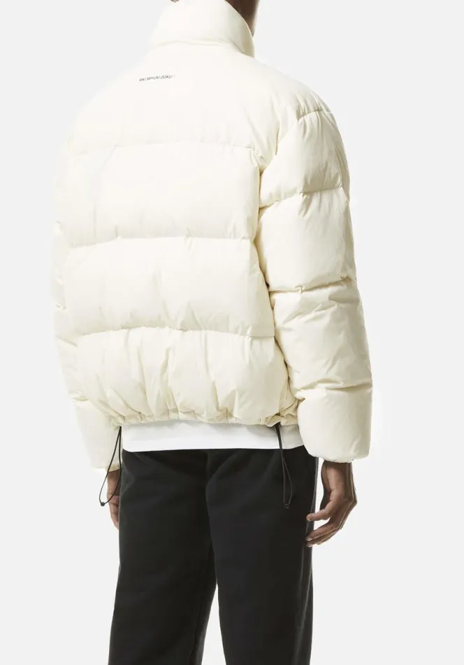 Shop MKI BUBBLE JACKET Off White MKI MIYUKI ZOKU Outerwear
