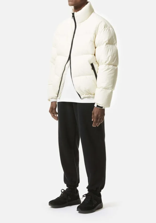 Shop MKI BUBBLE JACKET Off White MKI MIYUKI ZOKU Outerwear
