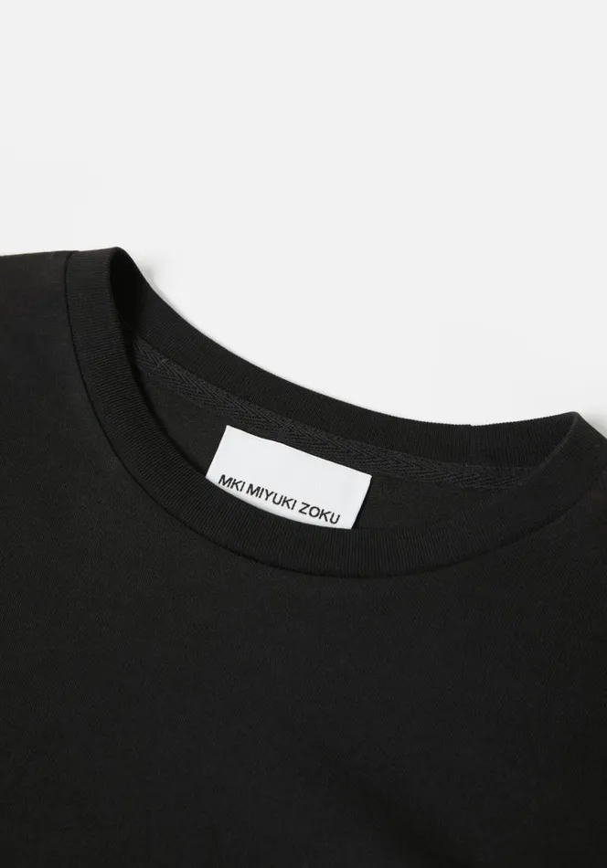 Shop MKI CIRCLE LONGSLEEVE Black MKI MIYUKI ZOKU TShirts
