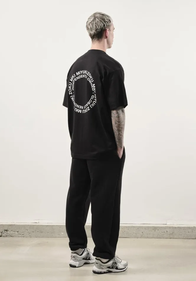 Shop MKI CIRCLE TSHIRT Black MKI MIYUKI ZOKU TShirts