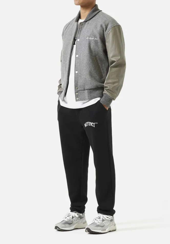 Shop MKI COLLEGE VARSITY JACKET Grey MKI MIYUKI ZOKU Outerwear