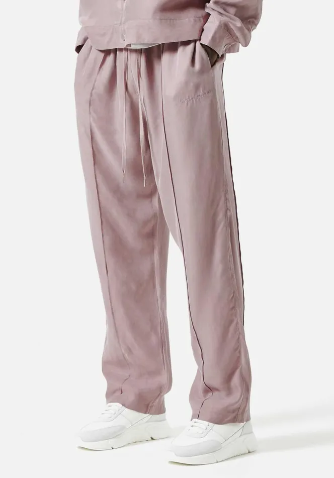 Shop MKI CUPRO TROUSERS Lavender MKI MIYUKI ZOKU Trousers