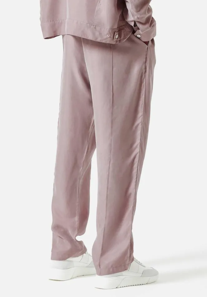 Shop MKI CUPRO TROUSERS Lavender MKI MIYUKI ZOKU Trousers