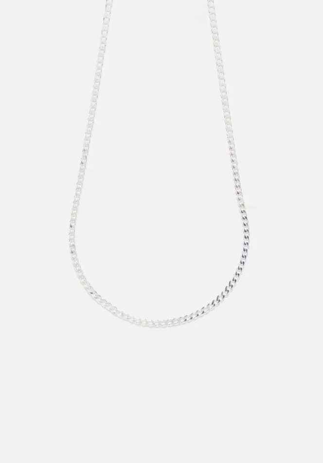 Shop MKI CURB NECKLACE Silver MKI MIYUKI ZOKU Jewellery