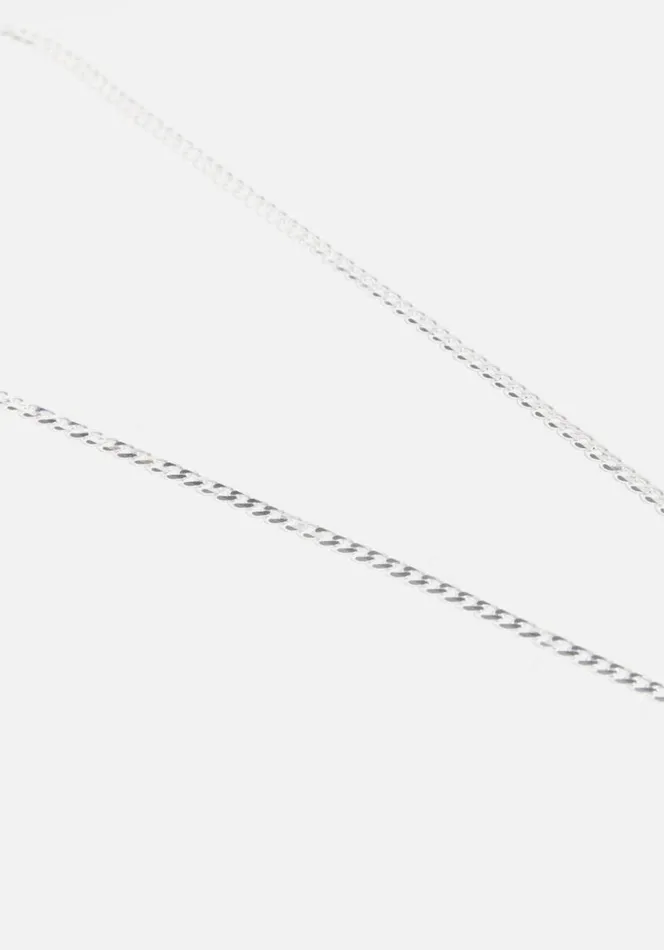 Shop MKI CURB NECKLACE Silver MKI MIYUKI ZOKU Jewellery