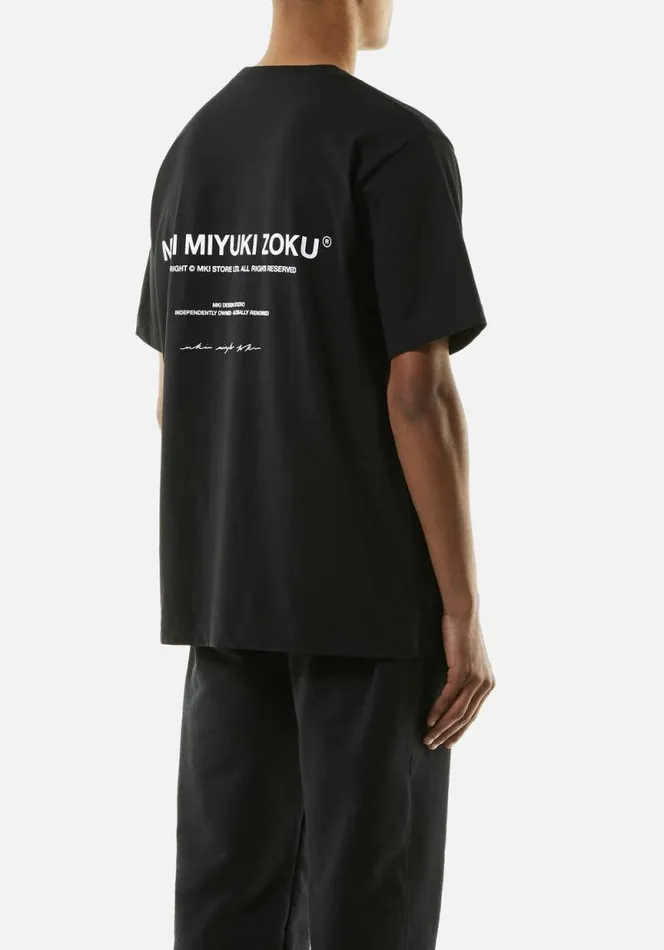 Shop MKI DESIGN STUDIO TSHIRT Black MKI MIYUKI ZOKU TShirts