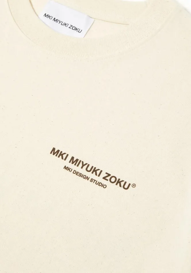 Shop MKI DESIGN STUDIO TSHIRT Ecru MKI MIYUKI ZOKU TShirts