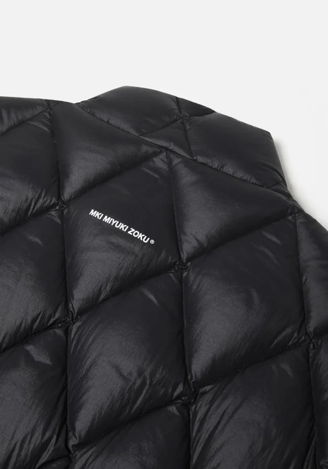 Shop MKI DIAMOND DOWN JACKET Black MKI MIYUKI ZOKU Outerwear