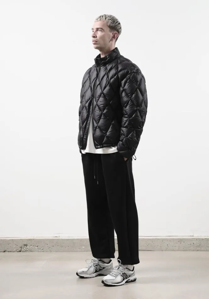 Shop MKI DIAMOND DOWN JACKET Black MKI MIYUKI ZOKU Outerwear