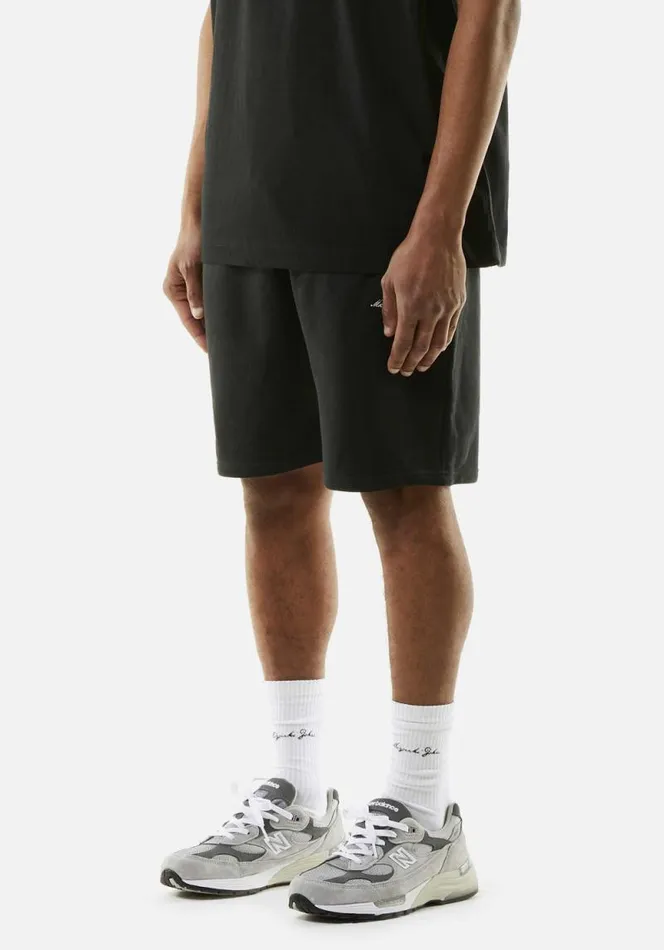 Shop MKI EMBROIDERED EMBASSY SHORTS Black MKI MIYUKI ZOKU Shorts