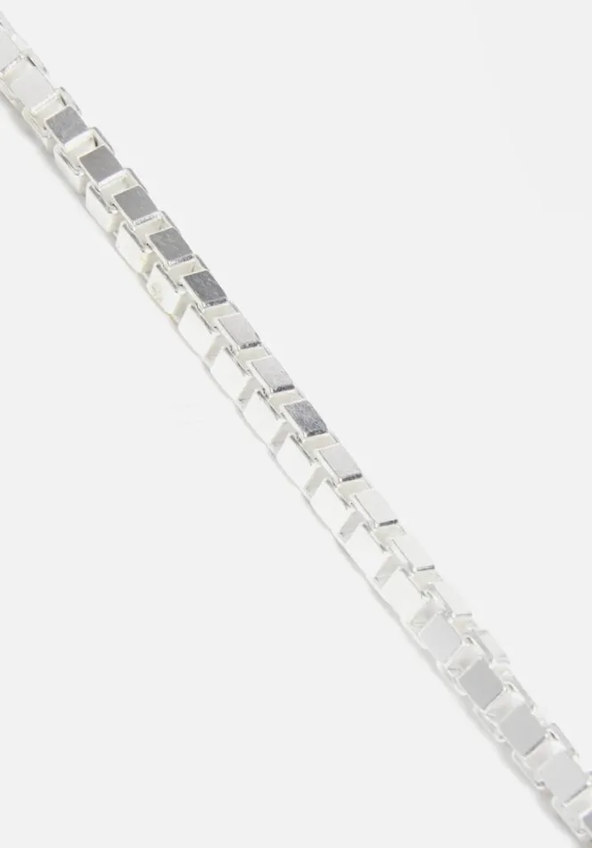 Shop MKI HEAVY BOX BRACELET Silver MKI MIYUKI ZOKU Jewellery