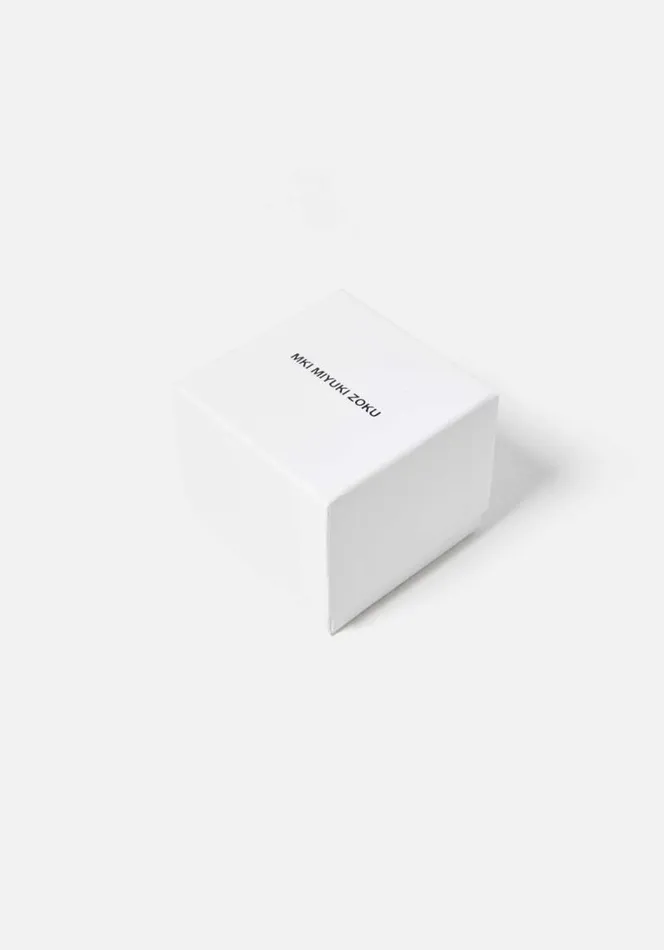Shop MKI HEAVY BOX BRACELET Silver MKI MIYUKI ZOKU Jewellery