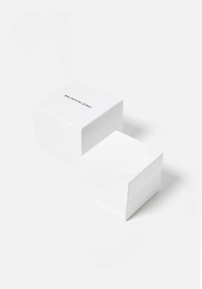 Shop MKI HEAVY BOX BRACELET Silver MKI MIYUKI ZOKU Jewellery
