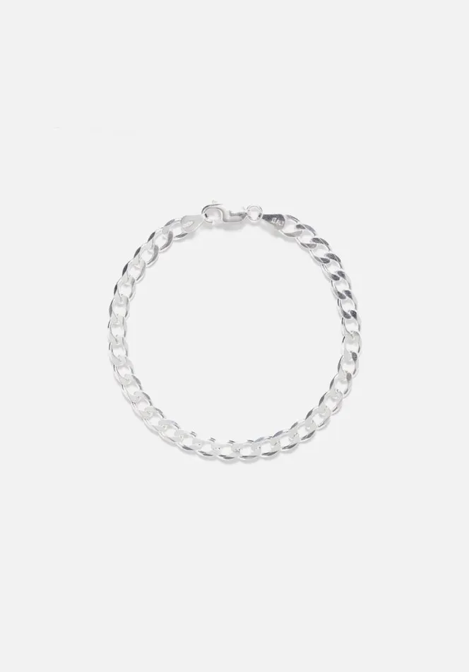 Shop MKI HEAVY CURB BRACELET Silver MKI MIYUKI ZOKU Jewellery