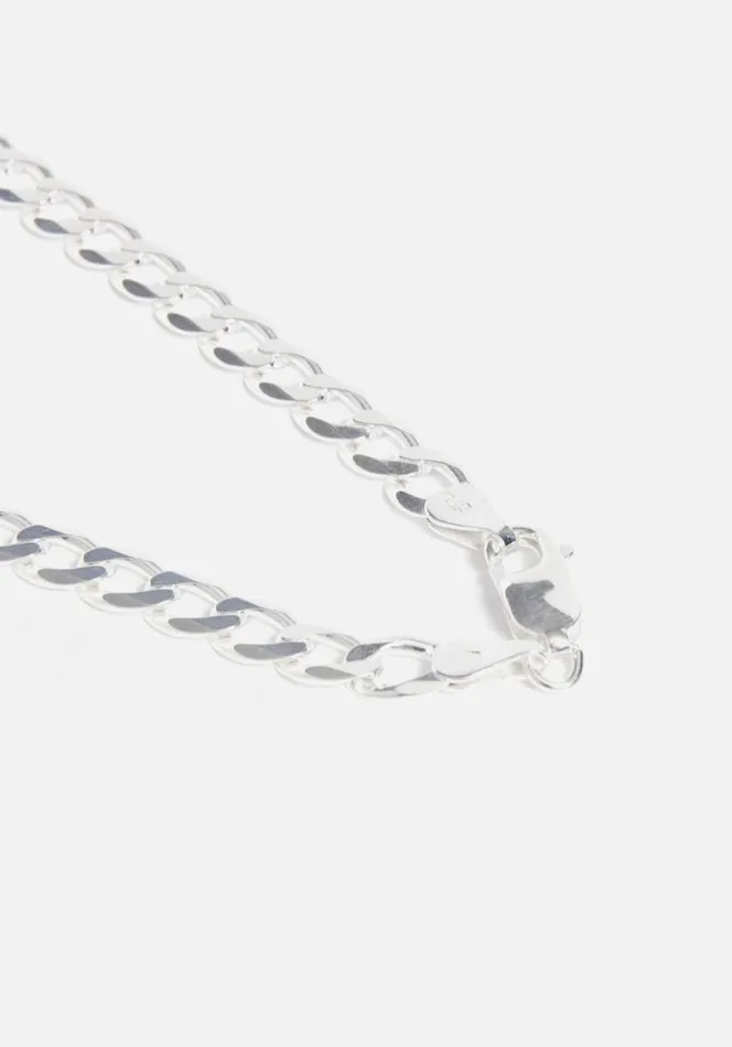 Shop MKI HEAVY CURB NECKLACE Silver MKI MIYUKI ZOKU Jewellery