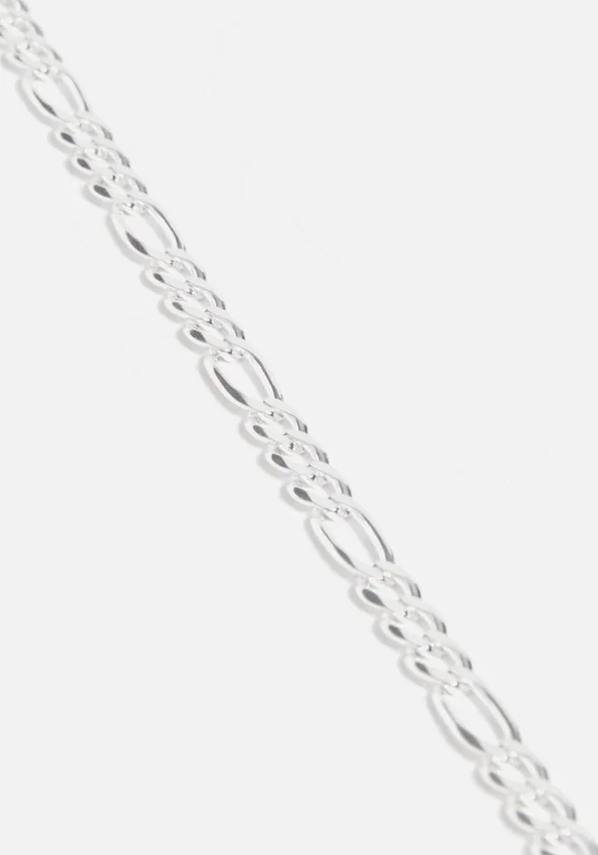 Shop MKI HEAVY FIGARO BRACELET Silver MKI MIYUKI ZOKU Jewellery