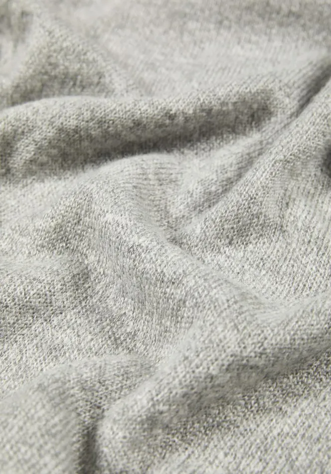 Shop MKI LIGHTWEIGHT MOHAIR KNIT CREWNECK Grey MKI MIYUKI ZOKU Knitwear