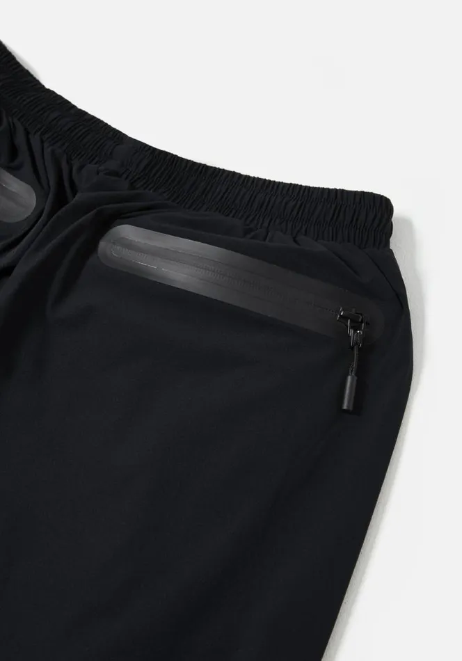 Shop MKI LIGHTWEIGHT SHELL TRACK SHORTS Black MKI MIYUKI ZOKU Shorts