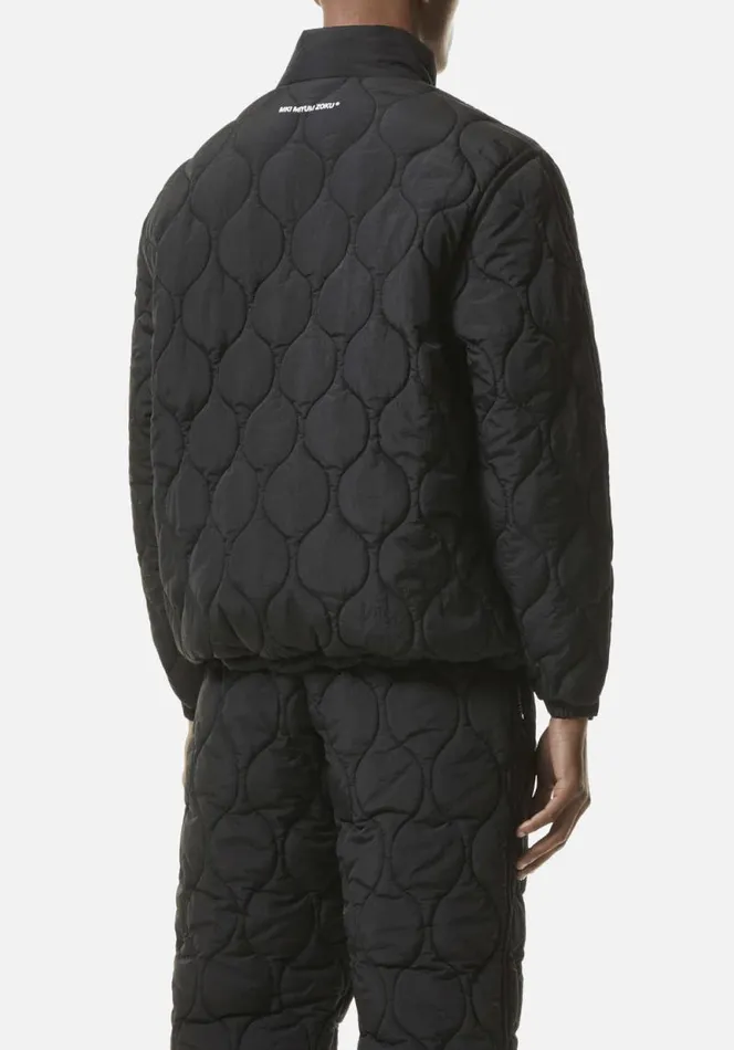 Shop MKI LINER QUARTER ZIP Black MKI MIYUKI ZOKU Outerwear