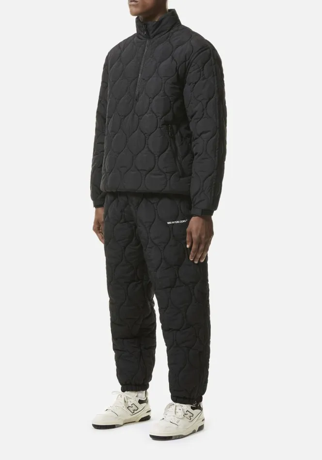 Shop MKI LINER QUARTER ZIP Black MKI MIYUKI ZOKU Outerwear