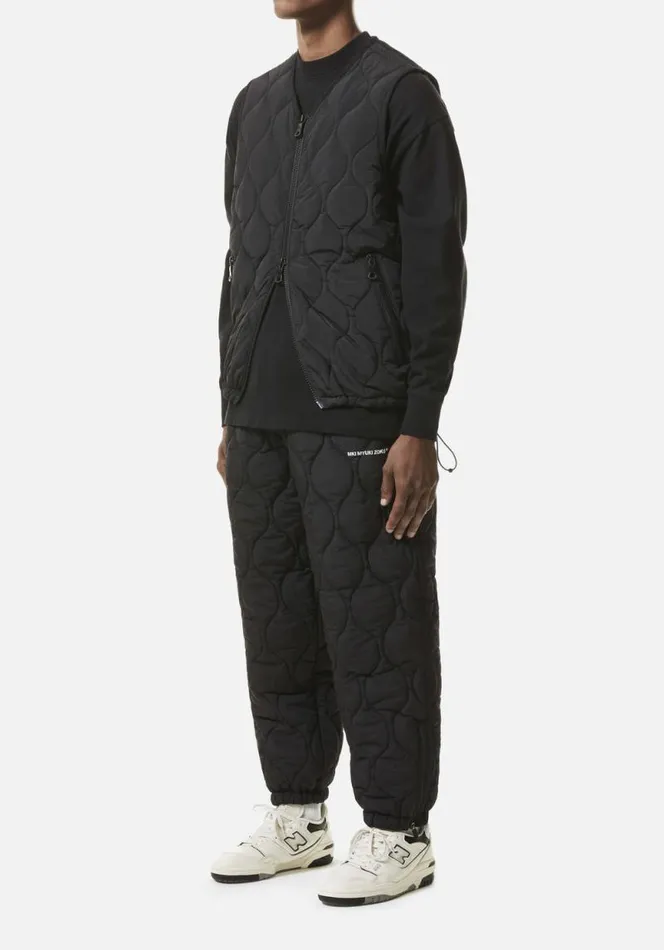 Shop MKI LINER VEST Black MKI MIYUKI ZOKU Outerwear