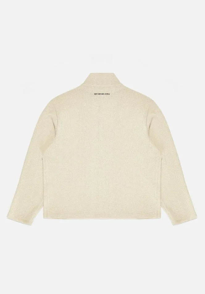 Shop MKI LOOSE WEAVE TRACK JACKET Raw MKI MIYUKI ZOKU Outerwear