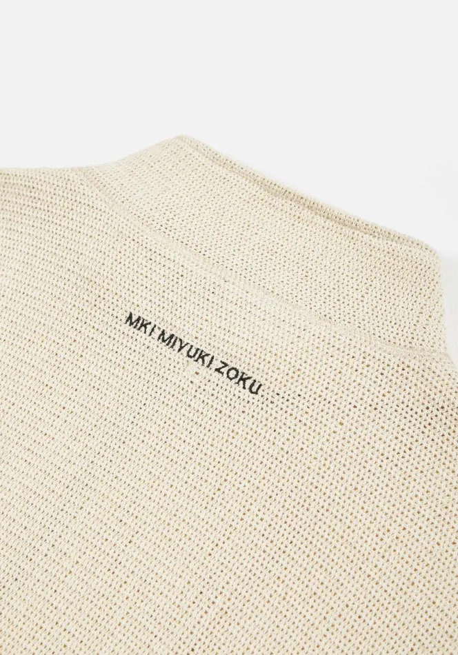 Shop MKI LOOSE WEAVE TRACK JACKET Raw MKI MIYUKI ZOKU Outerwear