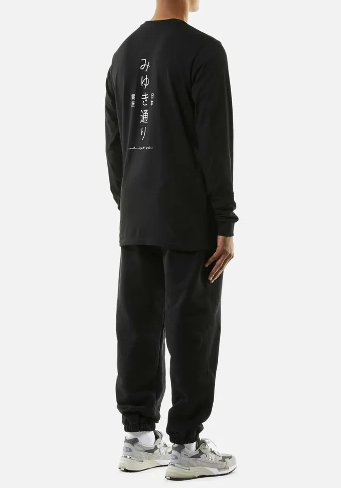 Shop MKI MIYUKI STREET LONGSLEEVE Black MKI MIYUKI ZOKU TShirts
