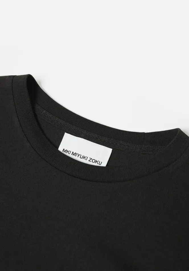 Shop MKI PHONETIC LONGSLEEVE Black MKI MIYUKI ZOKU TShirts
