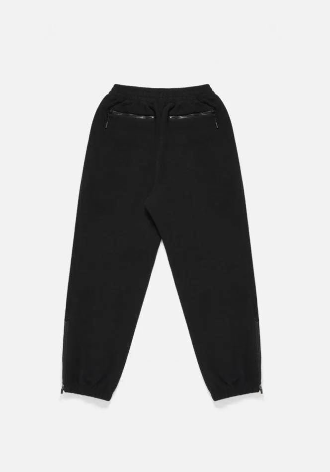 Shop MKI POLAR FLEECE TRACK PANTS Black MKI MIYUKI ZOKU Trousers
