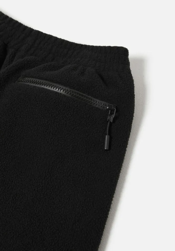 Shop MKI POLAR FLEECE TRACK PANTS Black MKI MIYUKI ZOKU Trousers