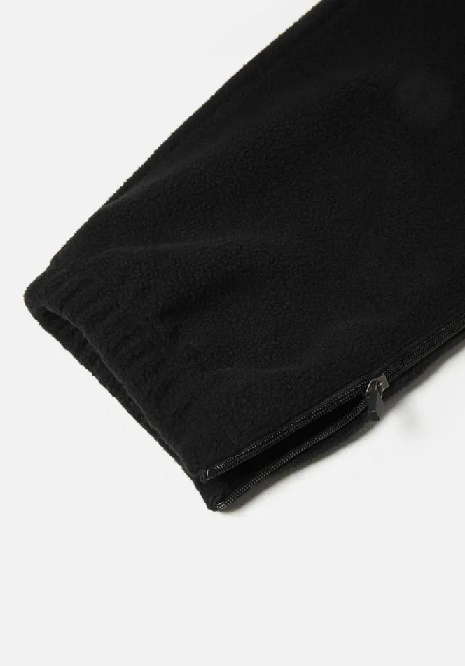Shop MKI POLAR FLEECE TRACK PANTS Black MKI MIYUKI ZOKU Trousers