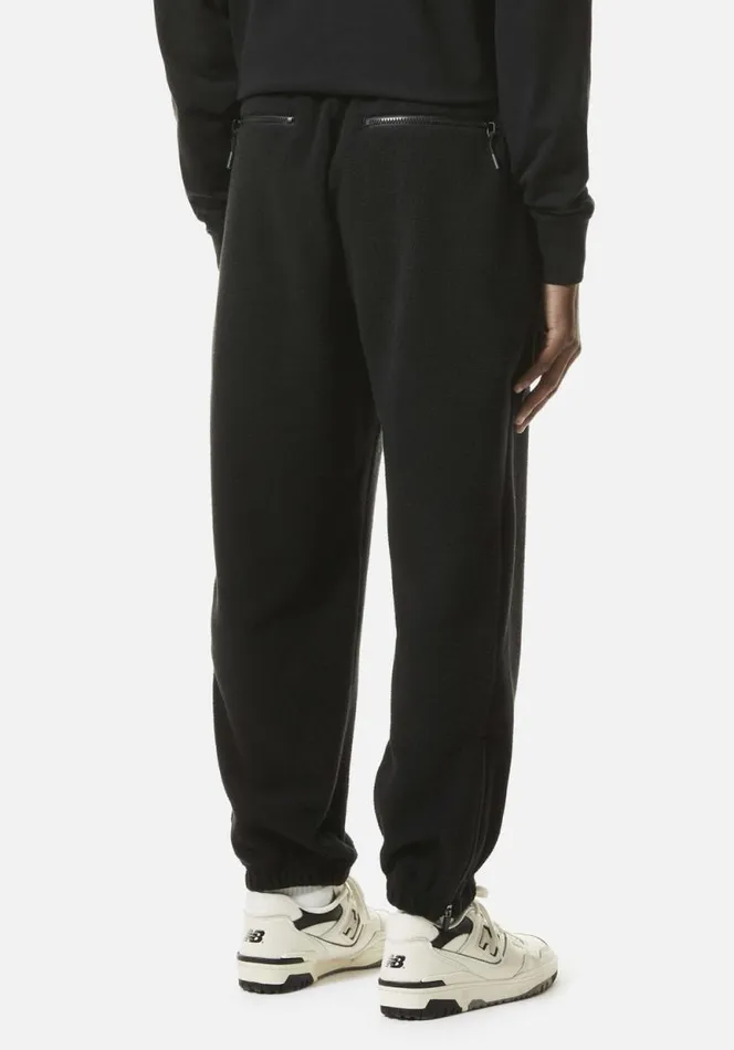 Shop MKI POLAR FLEECE TRACK PANTS Black MKI MIYUKI ZOKU Trousers