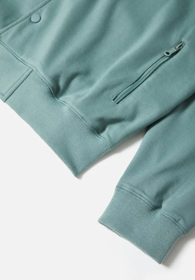 Shop MKI POLY COACH JACKET Seafoam MKI MIYUKI ZOKU Outerwear