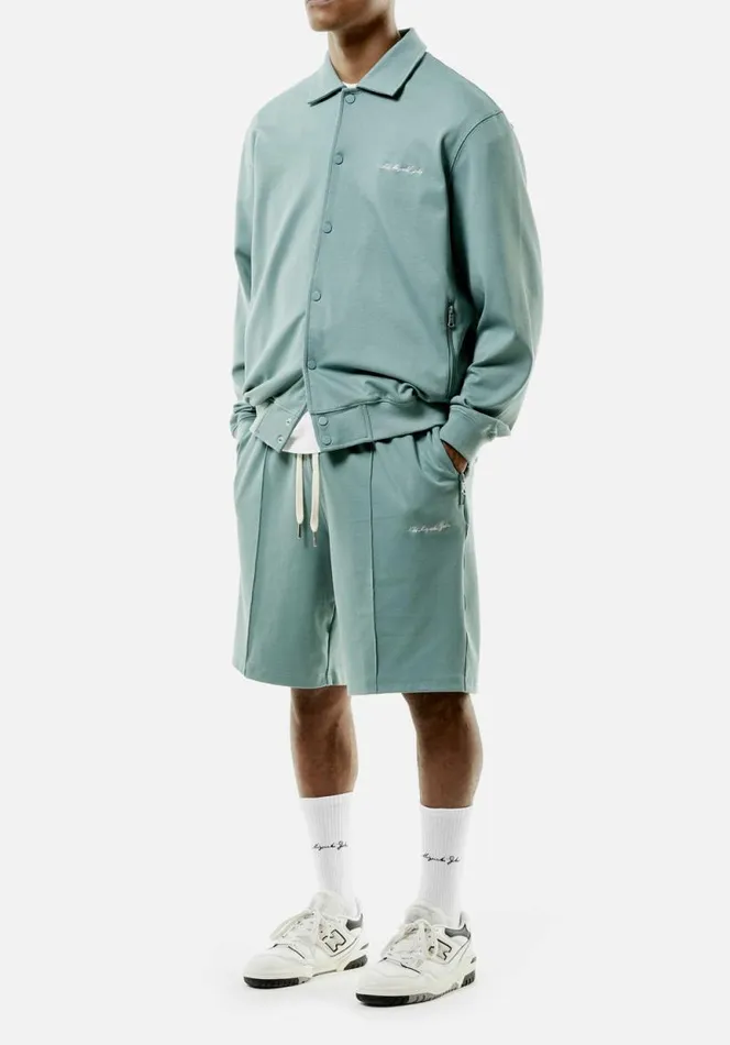 Shop MKI POLY COACH JACKET Seafoam MKI MIYUKI ZOKU Outerwear