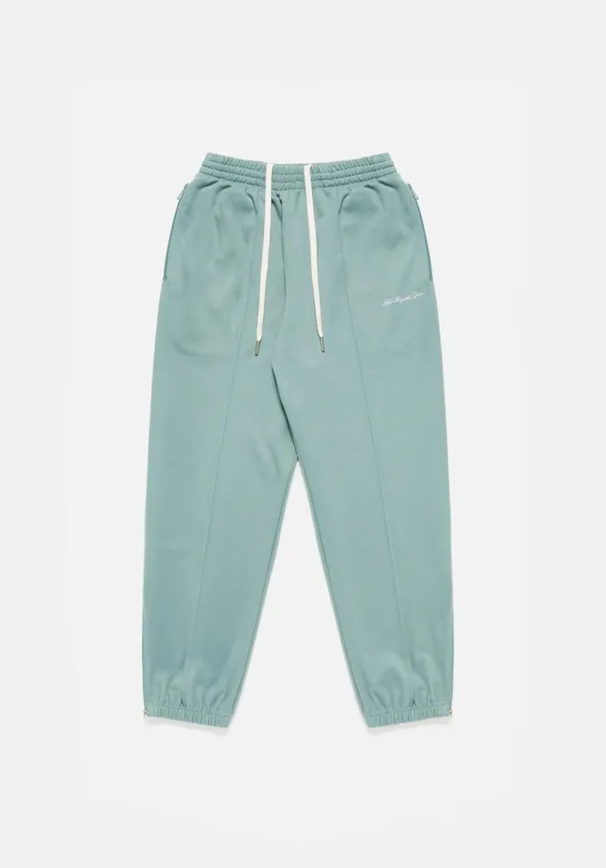 Shop MKI POLY TRACK PANTS Seafoam MKI MIYUKI ZOKU Trousers