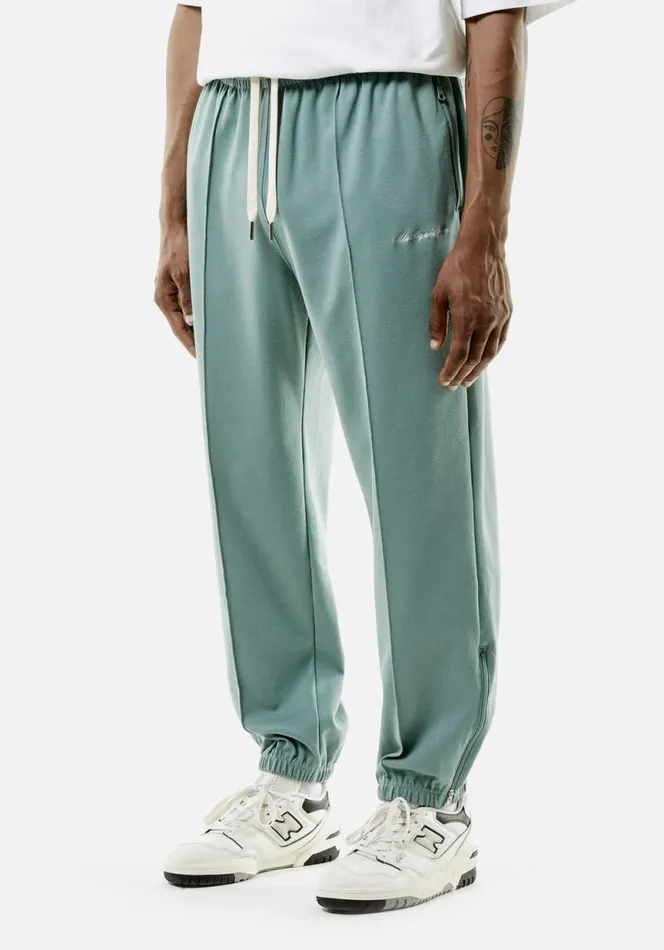 Shop MKI POLY TRACK PANTS Seafoam MKI MIYUKI ZOKU Trousers