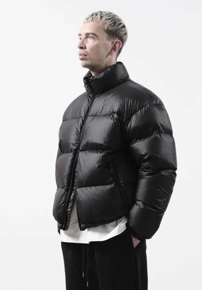 Shop MKI RIPSTOP BUBBLE JACKET Black MKI MIYUKI ZOKU Outerwear