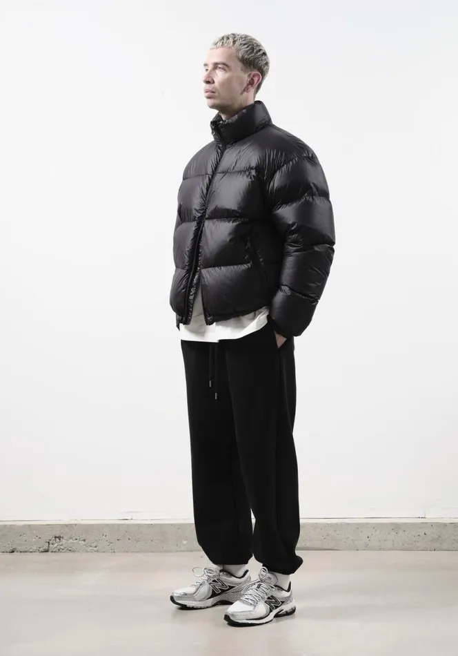 Shop MKI RIPSTOP BUBBLE JACKET Black MKI MIYUKI ZOKU Outerwear