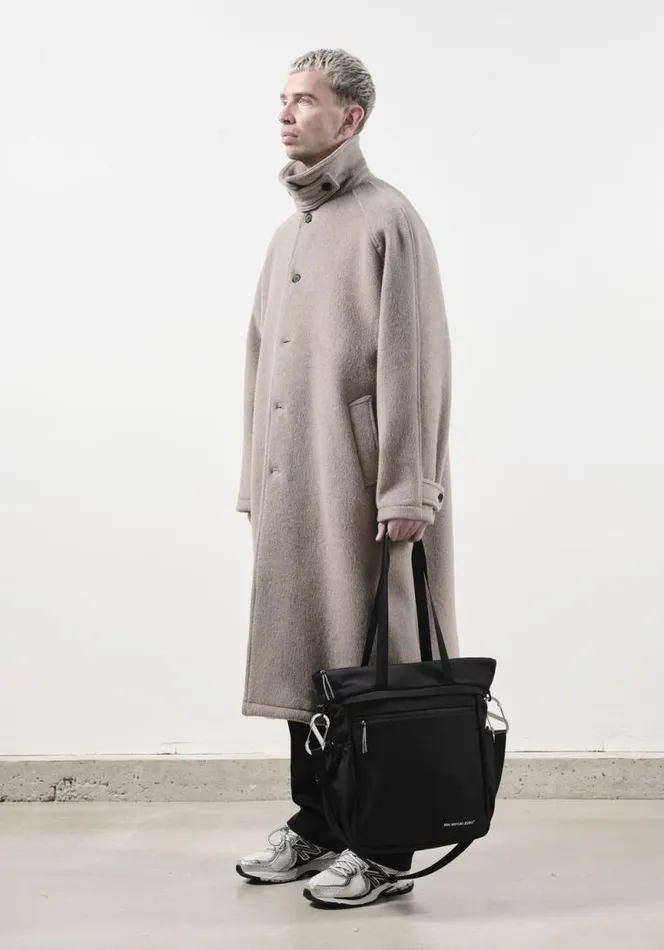 Shop MKI RIPSTOP TOTE BAG Black MKI MIYUKI ZOKU Bags