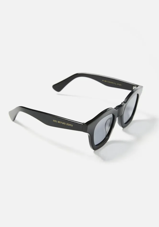 Shop MKI SQUARE ACETATE SUNGLASSES Black MKI MIYUKI ZOKU Eyewear Shop MKI SQUARE ACETATE SUNGLASSES Black MKI MIYUKI ZOKU Eyewear