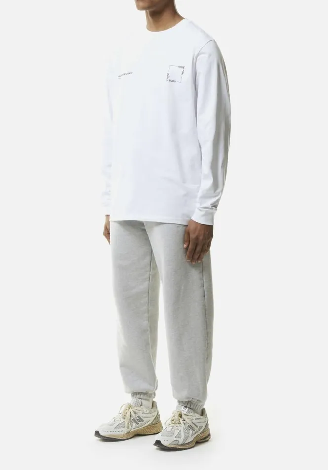 Shop MKI SQUARE LONGSLEEVE White MKI MIYUKI ZOKU TShirts