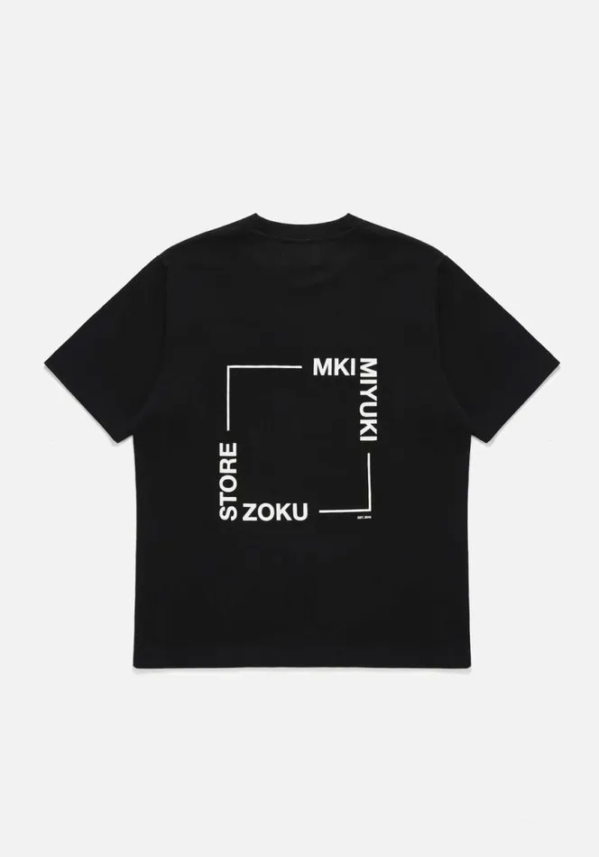 Shop MKI SQUARE TSHIRT Black MKI MIYUKI ZOKU TShirts