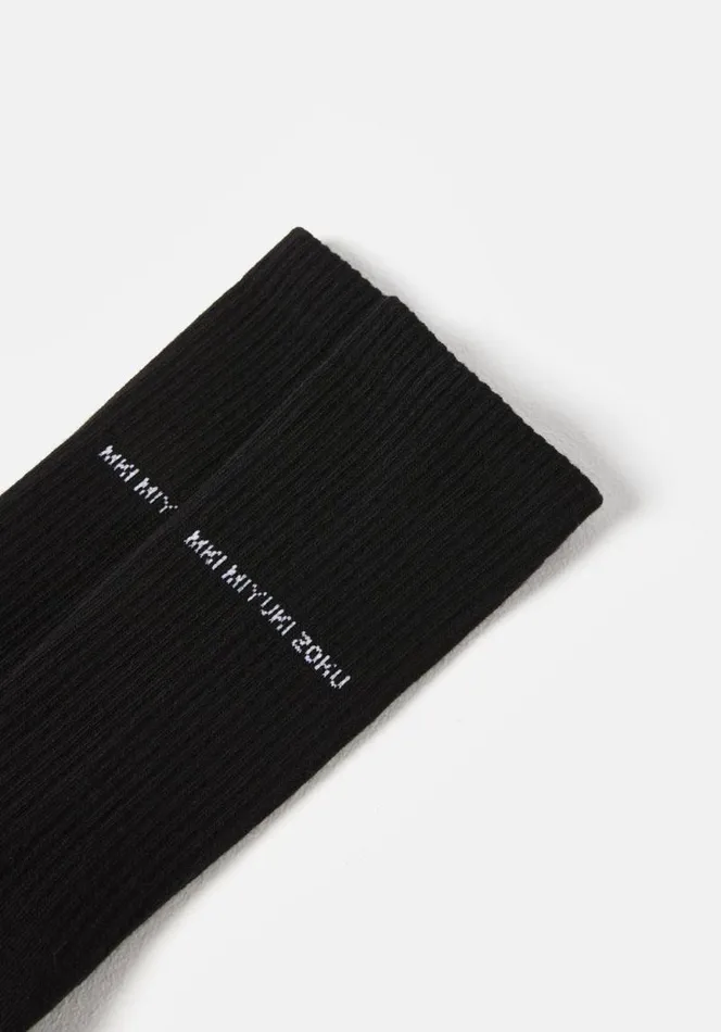 Shop MKI STAPLE SOCKS Black MKI MIYUKI ZOKU Socks